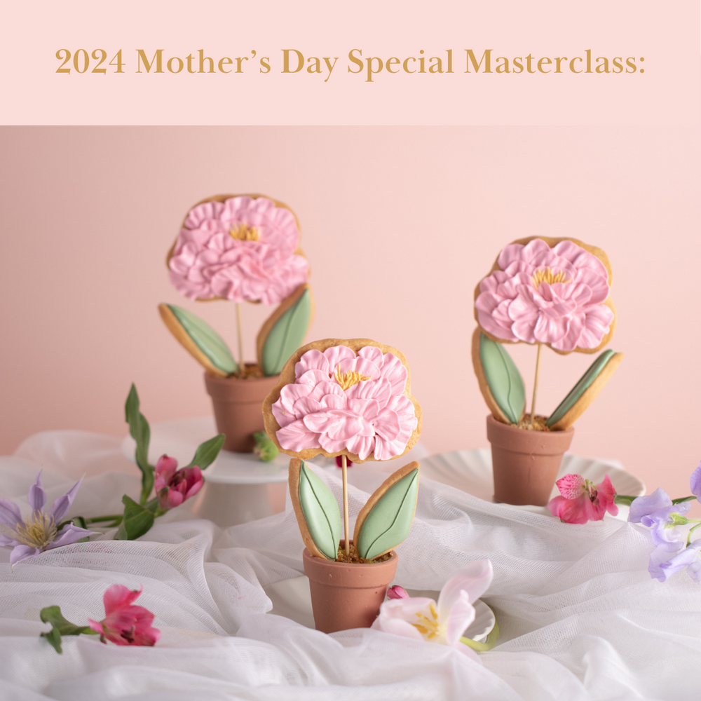 2024 Mother's Day Special Masterclass: Flora Royal Icing Cookie