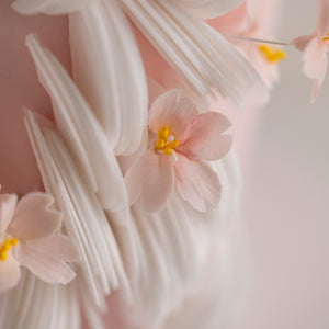 
                  
                    Load image into Gallery viewer, “Fumiko” Sugar Flower Celebration Cake
                  
                