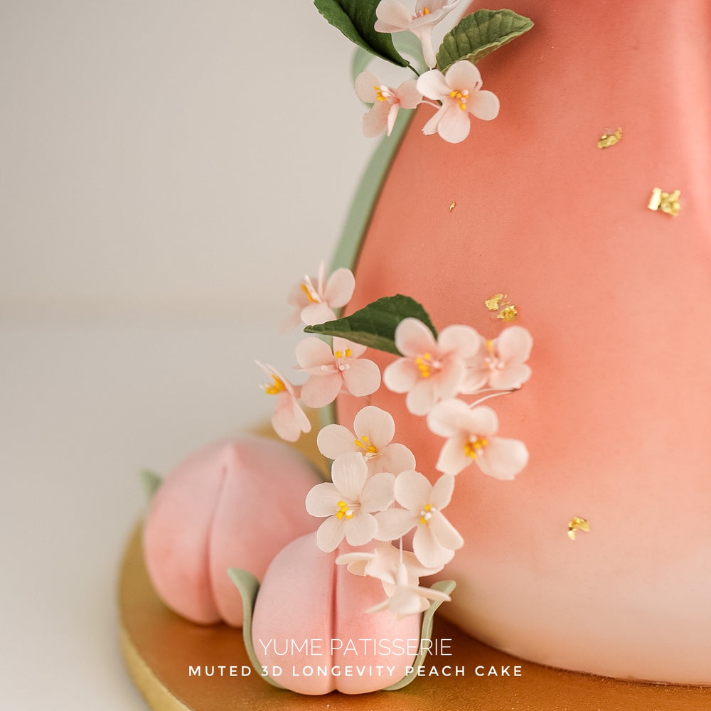 Longevity Prosperity Peach Shoutao Birthday Cake Singapore