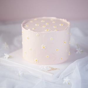 
                  
                    Load image into Gallery viewer, &amp;quot;Daisy&amp;quot; Flower Baby Cake
                  
                