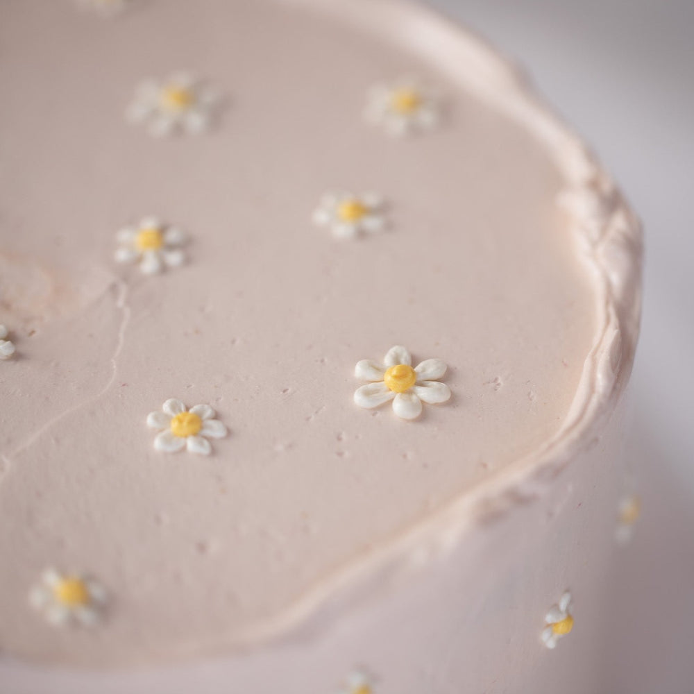 
                  
                    Load image into Gallery viewer, &amp;quot;Daisy&amp;quot; Flower Baby Cake
                  
                