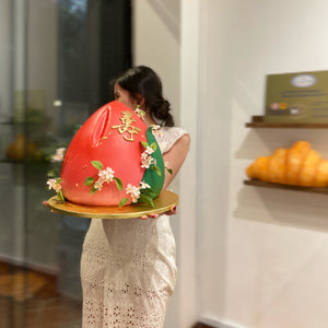 
                  
                    Load image into Gallery viewer, 3D Longevity Peach Cake
                  
                