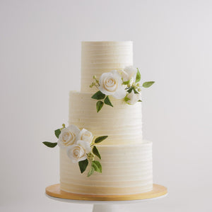
                  
                    Load image into Gallery viewer, &amp;quot;Dublin&amp;quot; Classic Buttercream Wedding Cake
                  
                