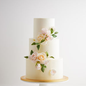 
                  
                    Load image into Gallery viewer, &amp;quot;Venice&amp;quot; Buttercream Wedding Cake
                  
                