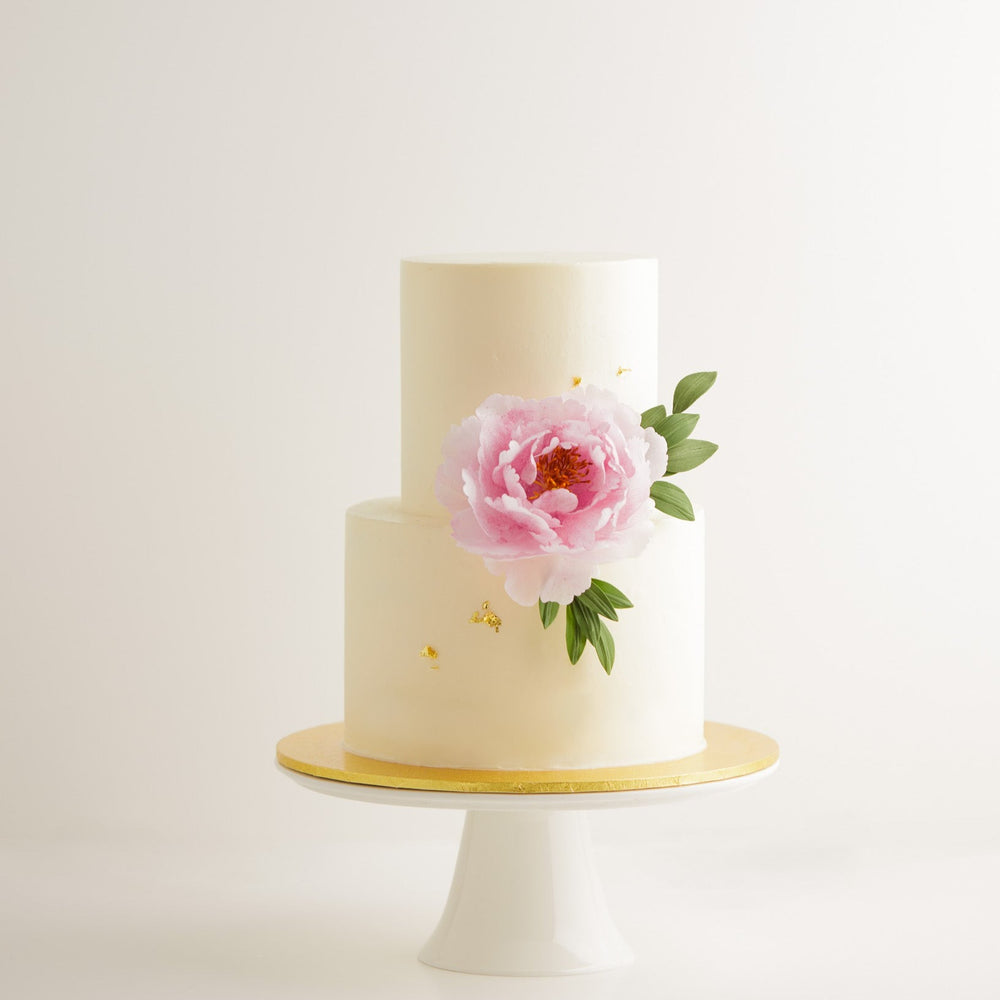 
                  
                    Load image into Gallery viewer, &amp;quot;Beijing&amp;quot; Wafer Garden Peony Wedding Cake
                  
                