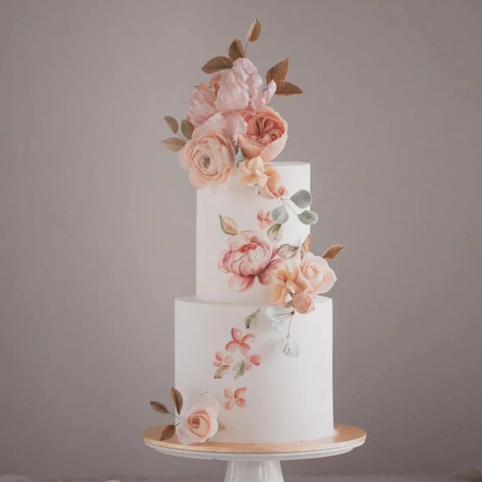 Masterclass: Chef Amber Wedding Flowers Intensive + Handpainted Wedding cake 3 Day Class