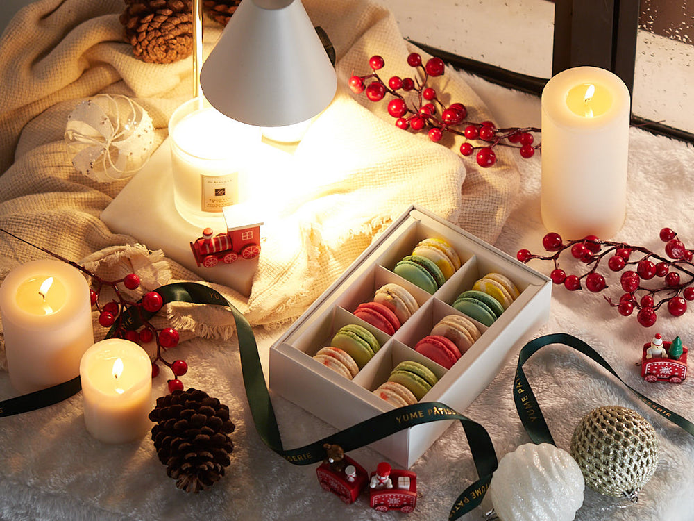 
                  
                    Load image into Gallery viewer, Exclusive Christmas Flavor Macarons
                  
                