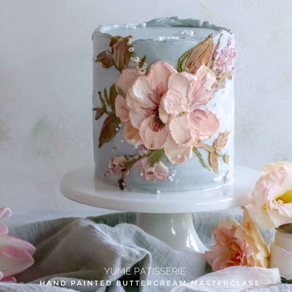 
                  
                    Load image into Gallery viewer, Masterclass: Handpainted Buttercream Floral Cake
                  
                