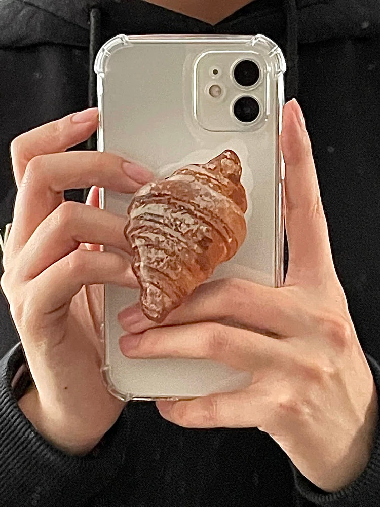 Croissant Pop Socket for Mobile
