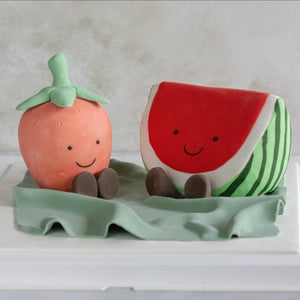 
                  
                    Load image into Gallery viewer, Jelly Cat watermelon and Strawberry Cake
                  
                