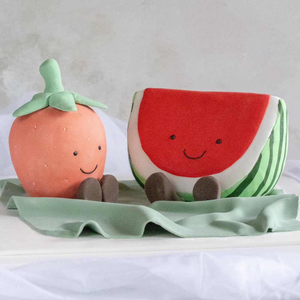 Jelly Cat watermelon and Strawberry Cake