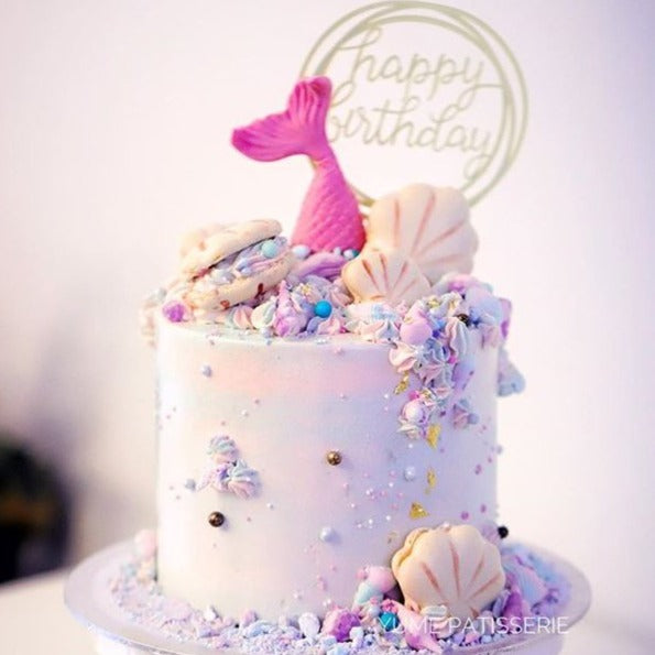 Buttercream Mermaid Cake