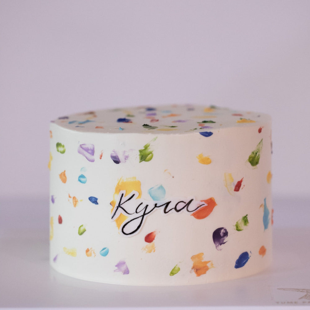 
                  
                    Load image into Gallery viewer, &amp;quot;Teressa&amp;quot; Colourful Terrazzo Cake
                  
                