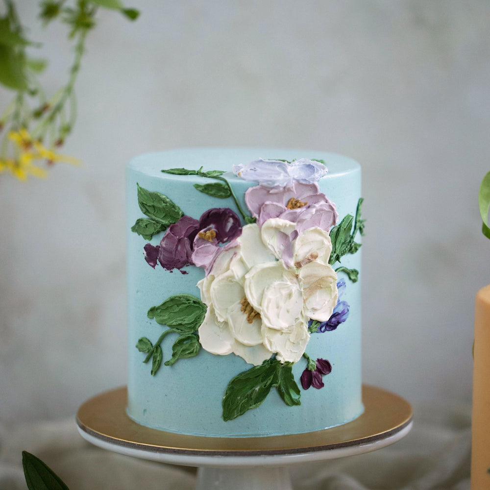 
                  
                    Load image into Gallery viewer, Masterclass: Handpainted Buttercream Floral Cake
                  
                